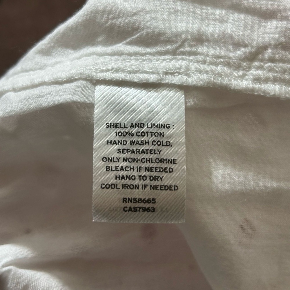 Nordstrom White High Waist Shorts - Picture 8 of 8